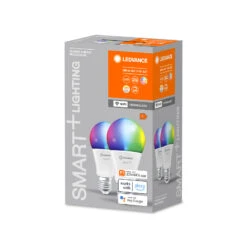 LEDVANCE SMART+ WiFi E27 9W Classic RGBW 2er-Set -Philips Store 10002643 2