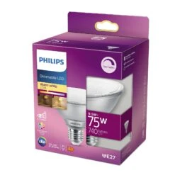 Philips LED-Reflektor PAR30S E27 9,5W, Warmweiß, Dimmbar -Philips Store 10003458 3