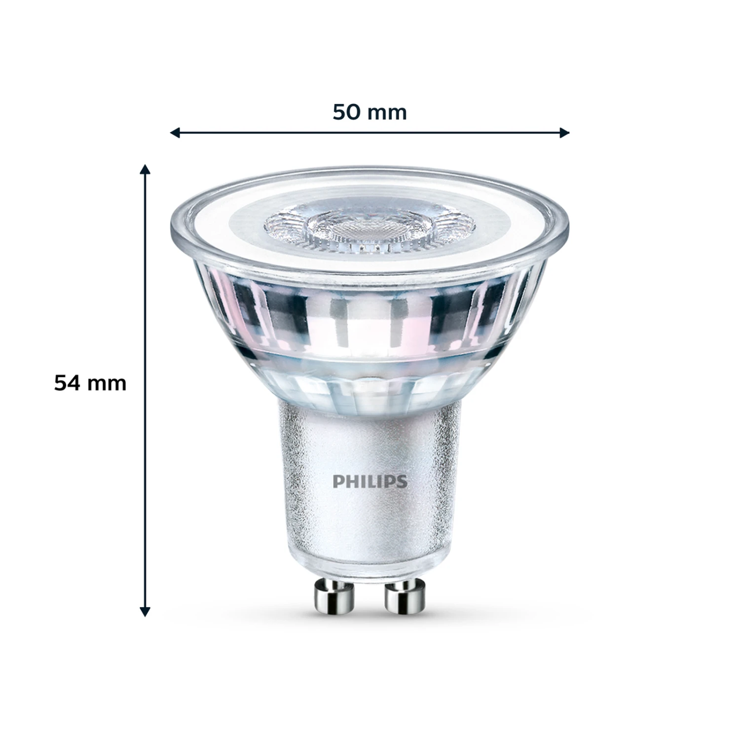 Philips LED-Lampe GU10 4,6W 390lm 840 Klar 36° 6er 8 Philips LED-Lampe GU10 4,6W 390lm 840 Klar 36° 6er – Bild 6
