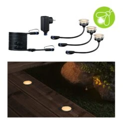 Paulmann Plug & Shine LED-Einbauleuchte 2W 3er-Set 11 Paulmann Plug & Shine LED-Einbauleuchte 2W 3er-Set -Philips Store 10008743 4