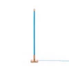 SELETTI Linea LED-Stehleuchte Mit Holz, Blau -Philips Store 10009489