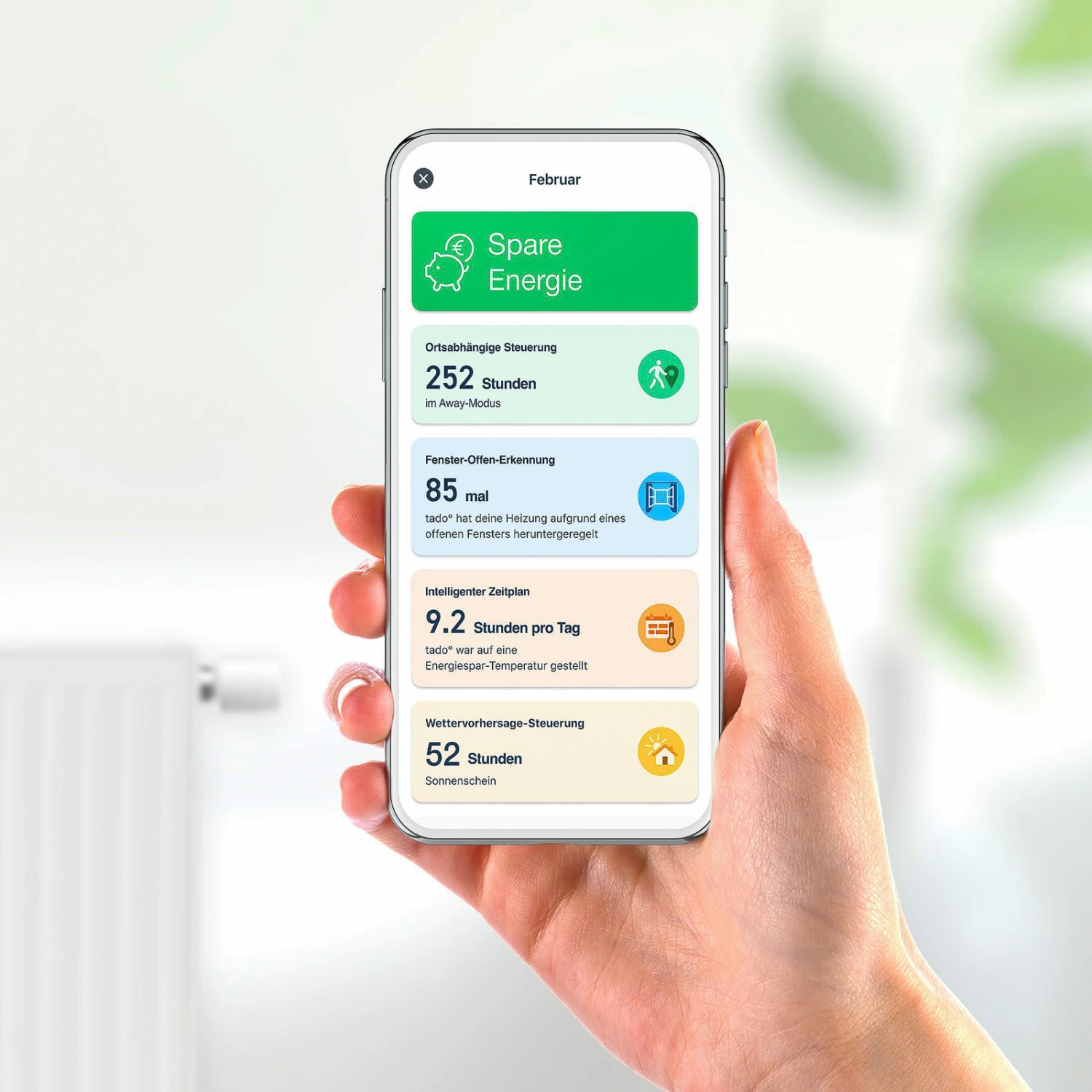 Tado° Smart V3+, 3x Heizkörper-Thermostat + Bridge 6 Tado° Smart V3+, 3x Heizkörper-Thermostat + Bridge – Bild 4