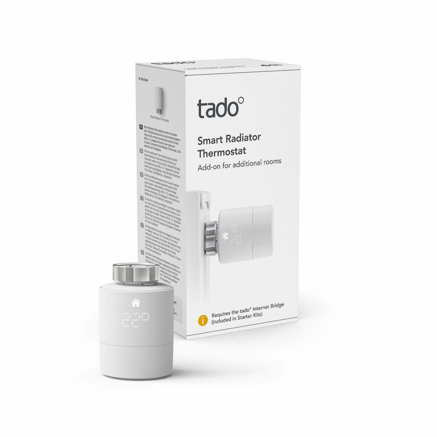 Tado° Smart V3+, 3x Heizkörper-Thermostat + Bridge 8 Tado° Smart V3+, 3x Heizkörper-Thermostat + Bridge – Bild 6