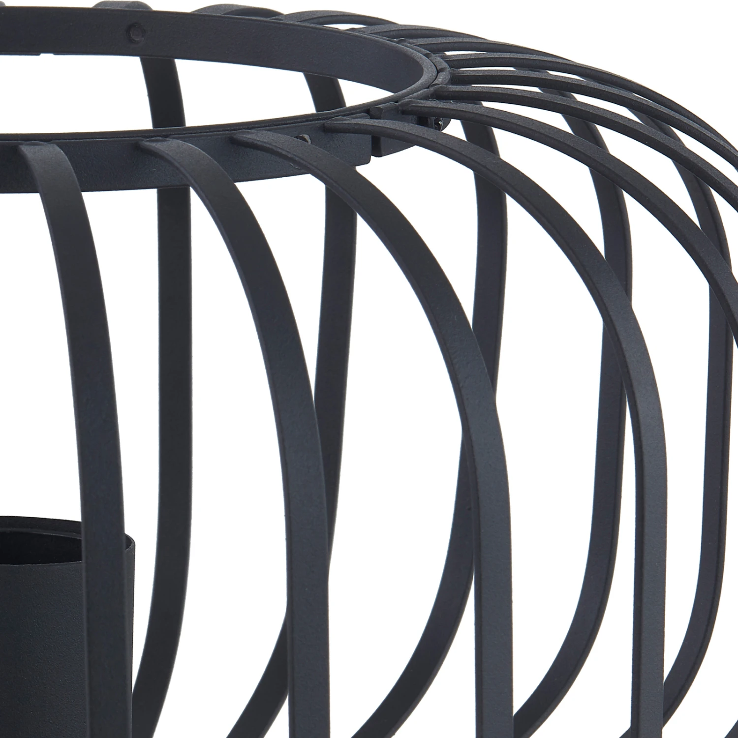 Lindby Krish Tischlampe In Käfigoptik, Schwarz 6 Lindby Krish Tischlampe In Käfigoptik, Schwarz – Bild 4