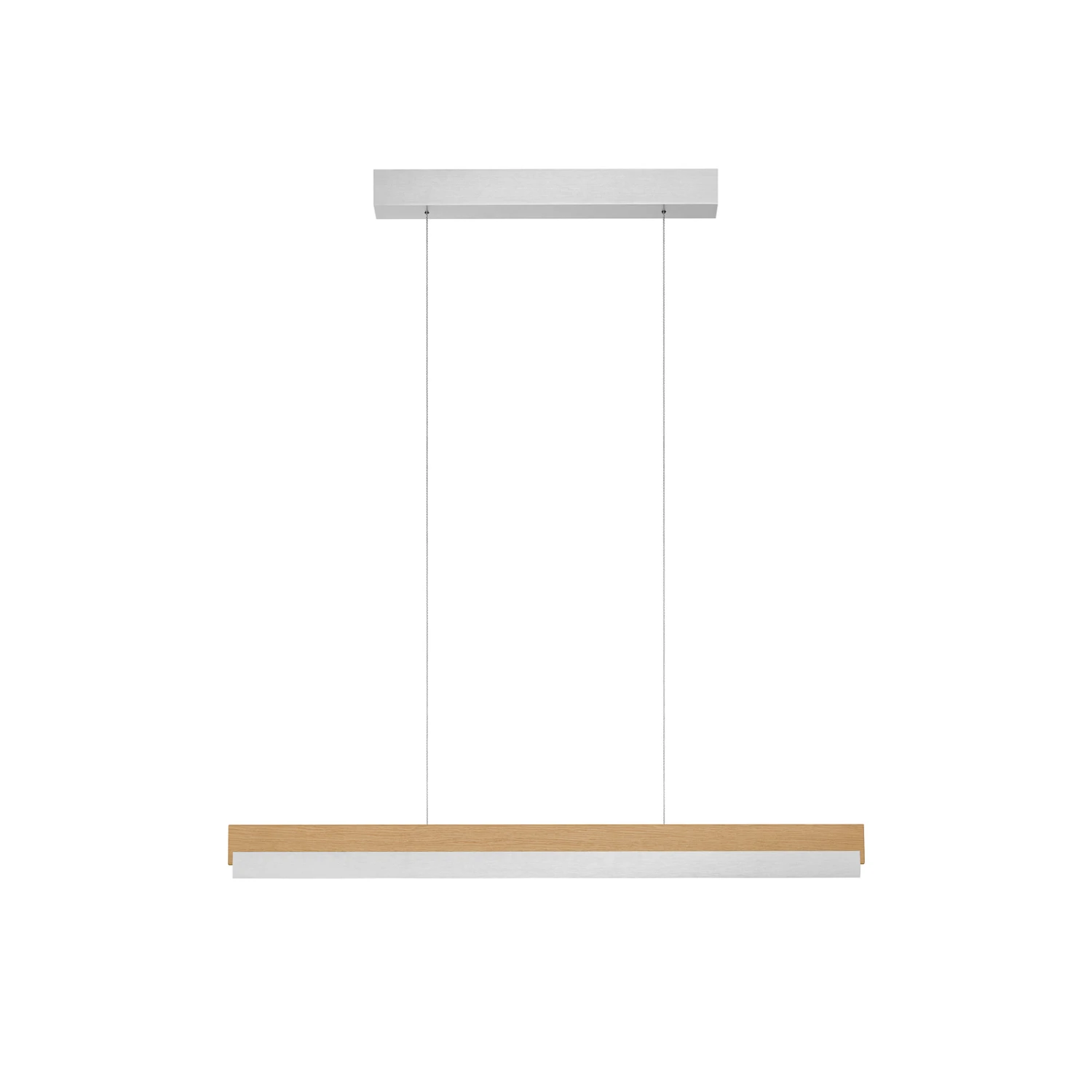 Rothfels Keijo LED-Hängelampe Nickel/eiche 83 Cm 6 Rothfels Keijo LED-Hängelampe Nickel/eiche 83 Cm – Bild 4