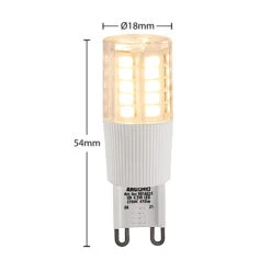 Arcchio LED-Stiftsockellampe G9 4,5W 2.700K 3er -Philips Store 10011058 4