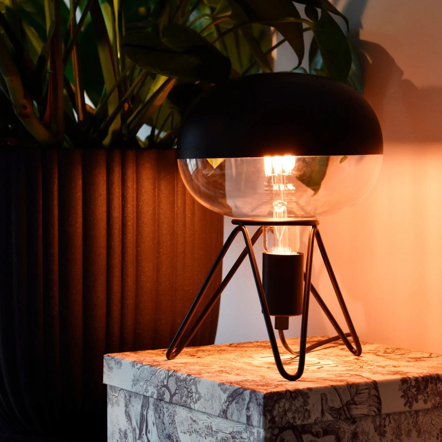 Calex Boden Top Kopfspiegel E27 6W Schwarz Ø22cm 6 Calex Boden Top Kopfspiegel E27 6W Schwarz Ø22cm – Bild 4