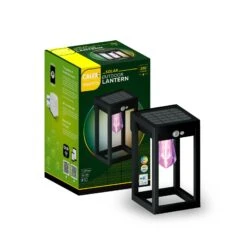 Calex Smart Outdoor Solar Lantern, Sensor, RGBW -Philips Store 10011415 4