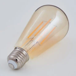 E27 LED-Rustikalampe 6W 500lm Amber 1.800K 2er-Set -Philips Store 10011536 4