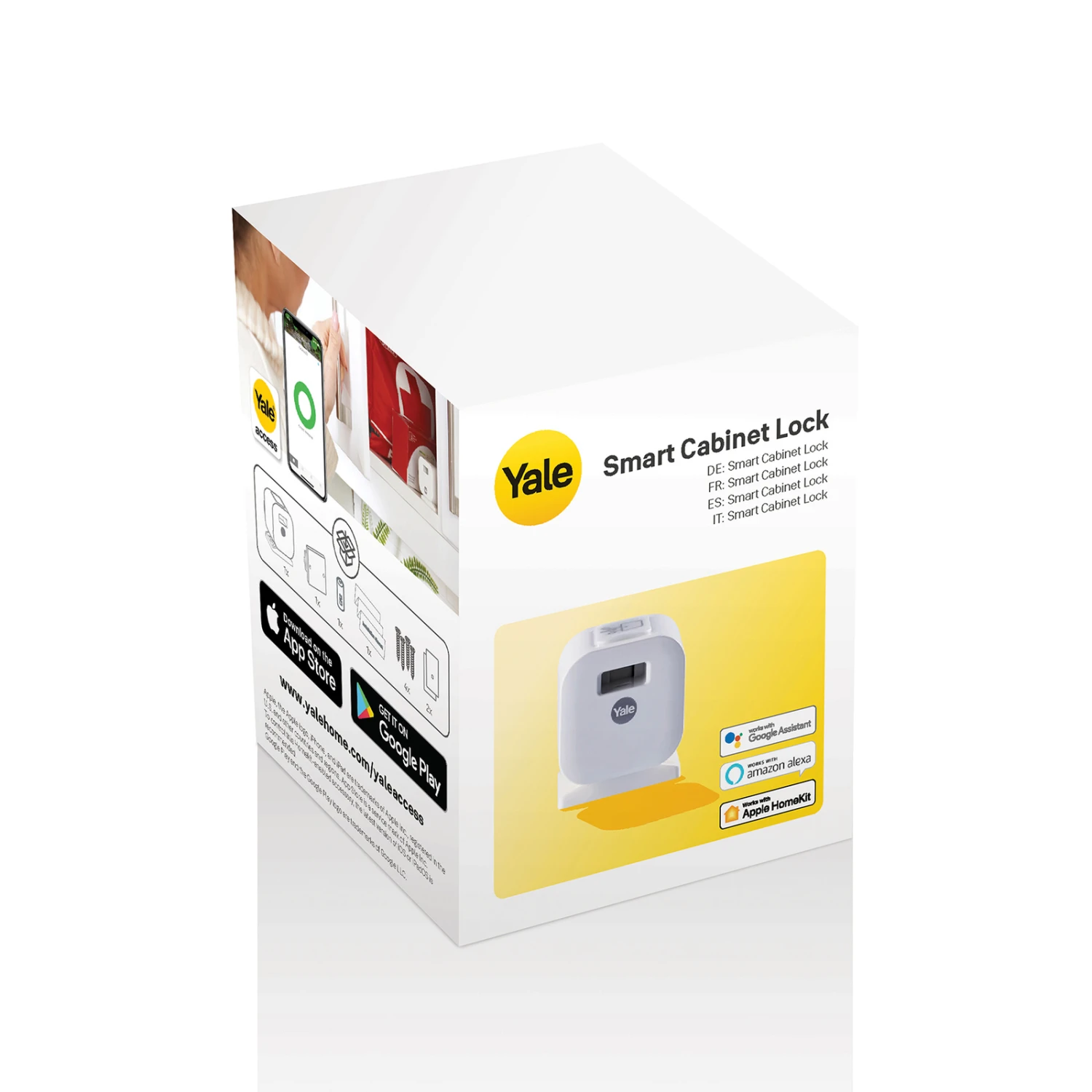 Yale Smart Cabinet Lock Intelligentes Möbelschloss 11 Yale Smart Cabinet Lock Intelligentes Möbelschloss – Bild 9