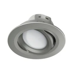 Hama WLAN LED-Einbauspot, App-Steuerung CCT Nickel