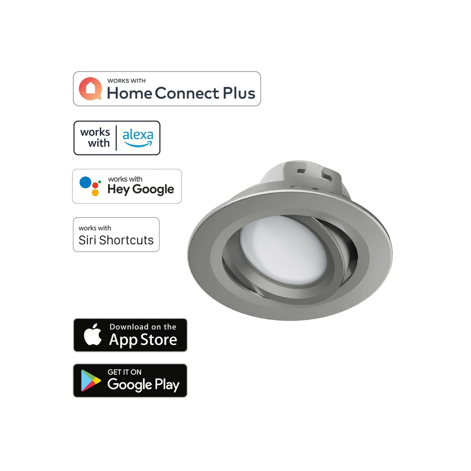 Hama WLAN LED-Einbauspot, App-Steuerung CCT Nickel 9 Hama WLAN LED-Einbauspot, App-Steuerung CCT Nickel – Bild 7
