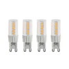 Arcchio LED-Stiftsockellampe G9 3,5W 827 4er-Set