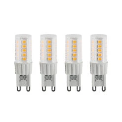 Arcchio LED-Stiftsockellampe G9 3,5W 827 4er-Set