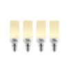 Arcchio LED-Röhrenlampe E14 4,5W 3.000K 4er-Set -Philips Store 10012181