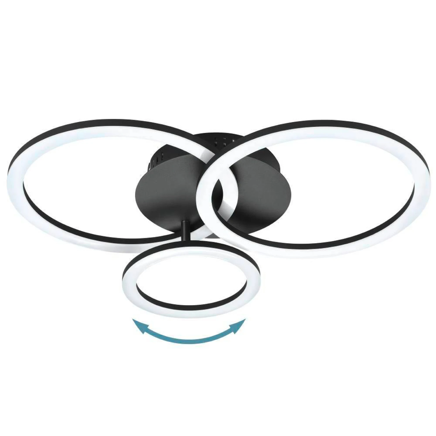 EGLO Connect Parrapos-Z LED-Deckenlampe, 3-flammig 7 EGLO Connect Parrapos-Z LED-Deckenlampe, 3-flammig – Bild 5