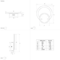 EGLO Connect Parrapos-Z LED-Wandleuchte, 1-flammig -Philips Store 10012605 2