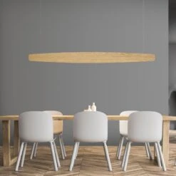 Rothfels Persida LED-Hängeleuchte, Eiche, 148 Cm -Philips Store 10012656 2