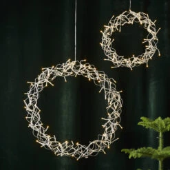 LED-Kranz Curly, Warmweiß, Ø 30 Cm -Philips Store 10012712 3