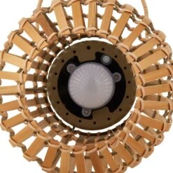 Lindby Amaria LED-Solar-Terrassenleuchte Bambus -Philips Store 10012754 4