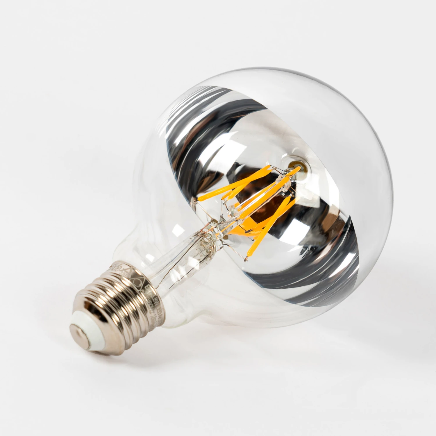 Lucande E27 3,8W Kopfspiegellampe G95 927 Silber, 5er-Set 8 Lucande E27 3,8W Kopfspiegellampe G95 927 Silber, 5er-Set – Bild 6