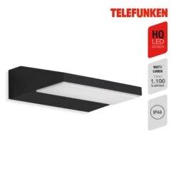LED-Außenwandleuchte Bergen Drehbar Schwarz 4.000K 12 LED-Außenwandleuchte Bergen Drehbar Schwarz 4.000K -Philips Store 10013731 4