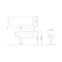 LED-Panel Track Light, 3-Phasen 3.000 K Weiß -Philips Store 10014309 3