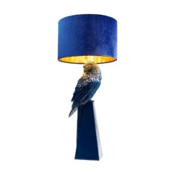 KARE Parrot Tischleuchte Mit Schirm, Blau 13 KARE Parrot Tischleuchte Mit Schirm, Blau -Philips Store 10014724 2