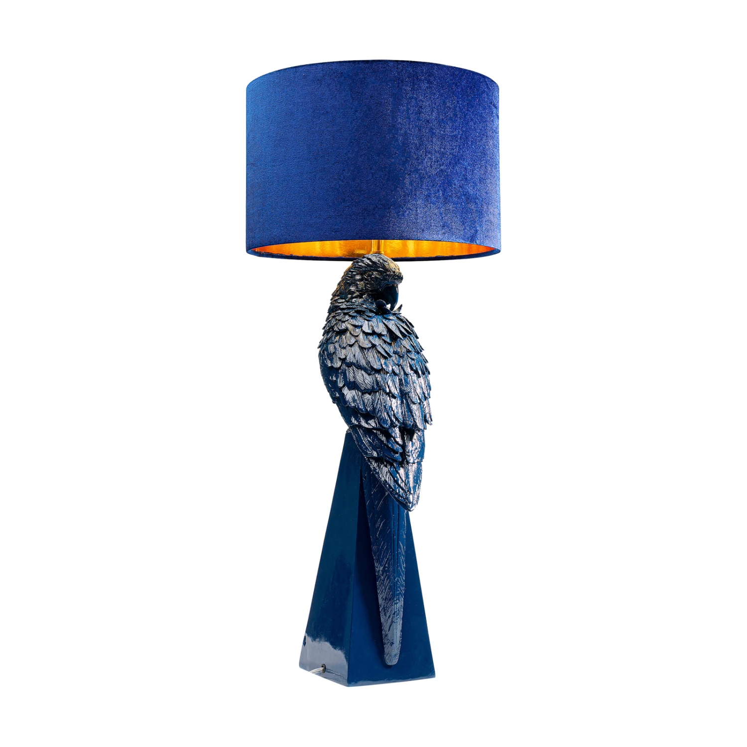 KARE Parrot Tischleuchte Mit Schirm, Blau 7 KARE Parrot Tischleuchte Mit Schirm, Blau – Bild 5