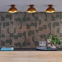 Deckenleuchte Siemon Aus Stahl, Ø 25 Cm, Ockergelb -Philips Store 10015227 3