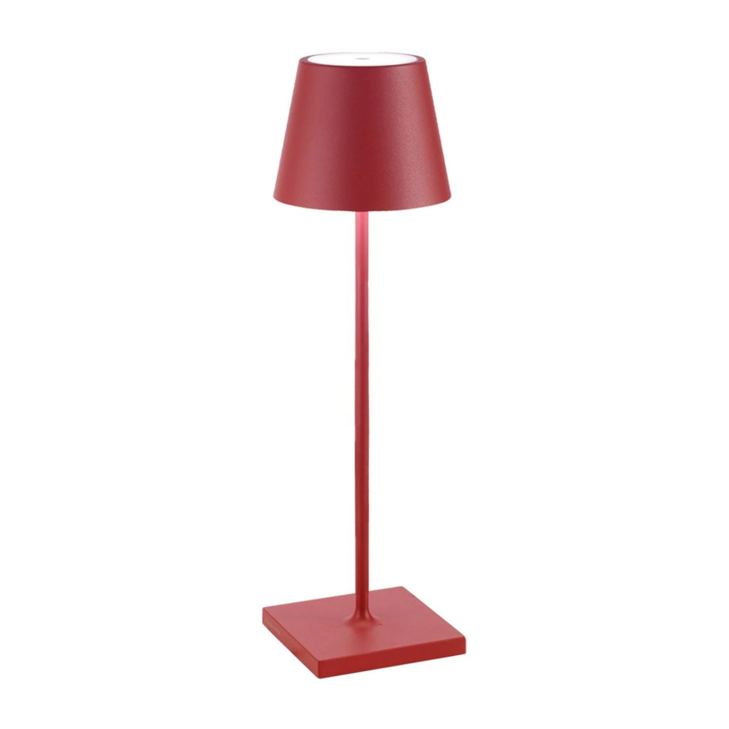 Zafferano Poldina Akku-Tischlampe IP65 Rot 3 Zafferano Poldina Akku-Tischlampe IP65 Rot
