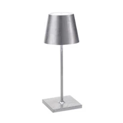 Zafferano Poldina Mini Akkulampe Innen Silber -Philips Store 10016271 1