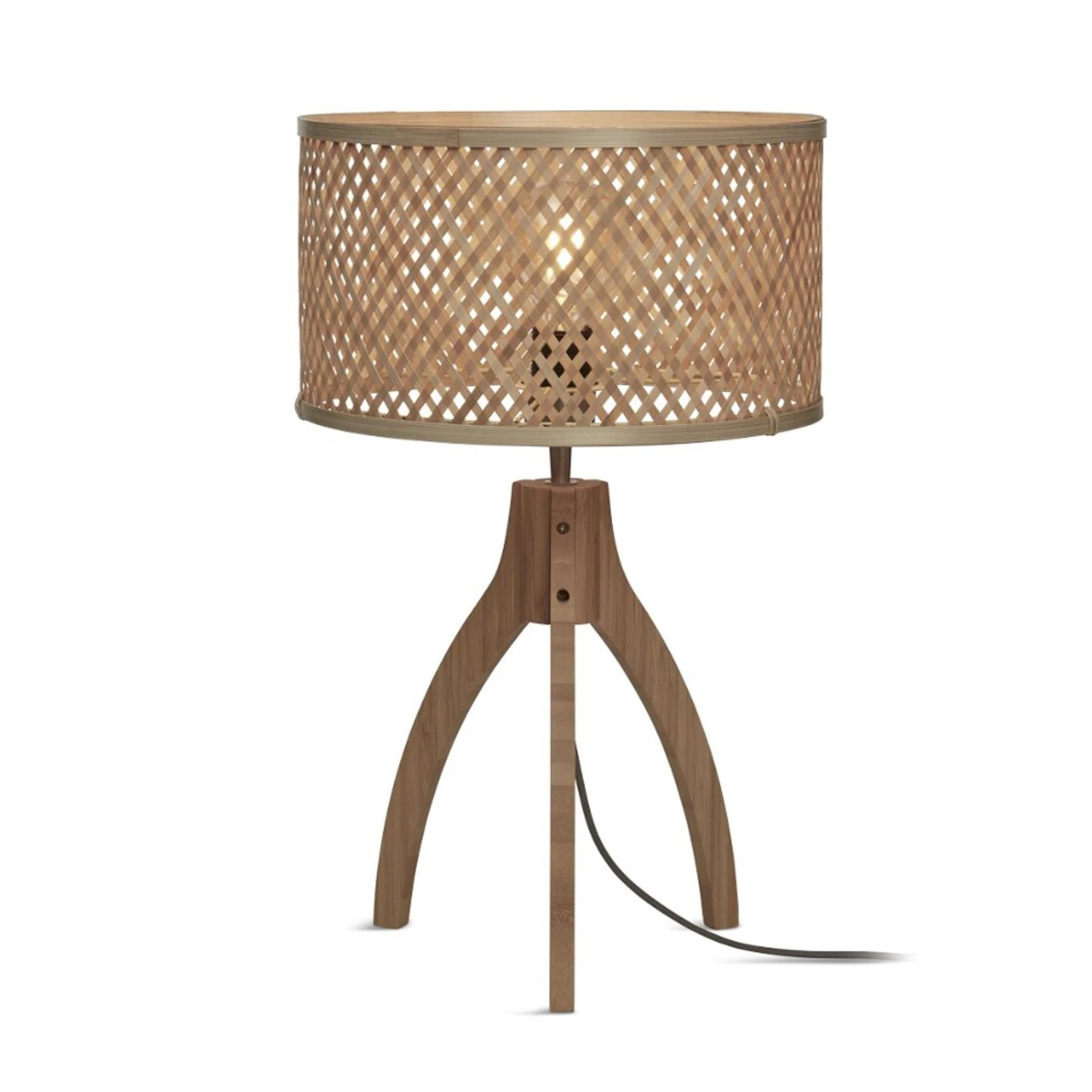 GOOD & MOJO Java Tischlampe Dreibein Natur 5 GOOD & MOJO Java Tischlampe Dreibein Natur – Bild 3