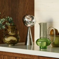 Tom Dixon Melt Portable Akku-Tischleuchte, Silber -Philips Store 10017474 1