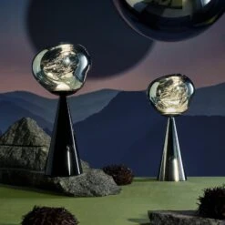Tom Dixon Melt Portable Akku-Tischleuchte, Silber -Philips Store 10017474 5