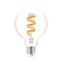 WiZ G95 LED-Filamentlampe Globe WiFi E27 6,3W RGBW