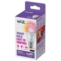 WiZ A60 LED-Lampe Matt WiFi E27 8,5W RGBW -Philips Store 10018016 1