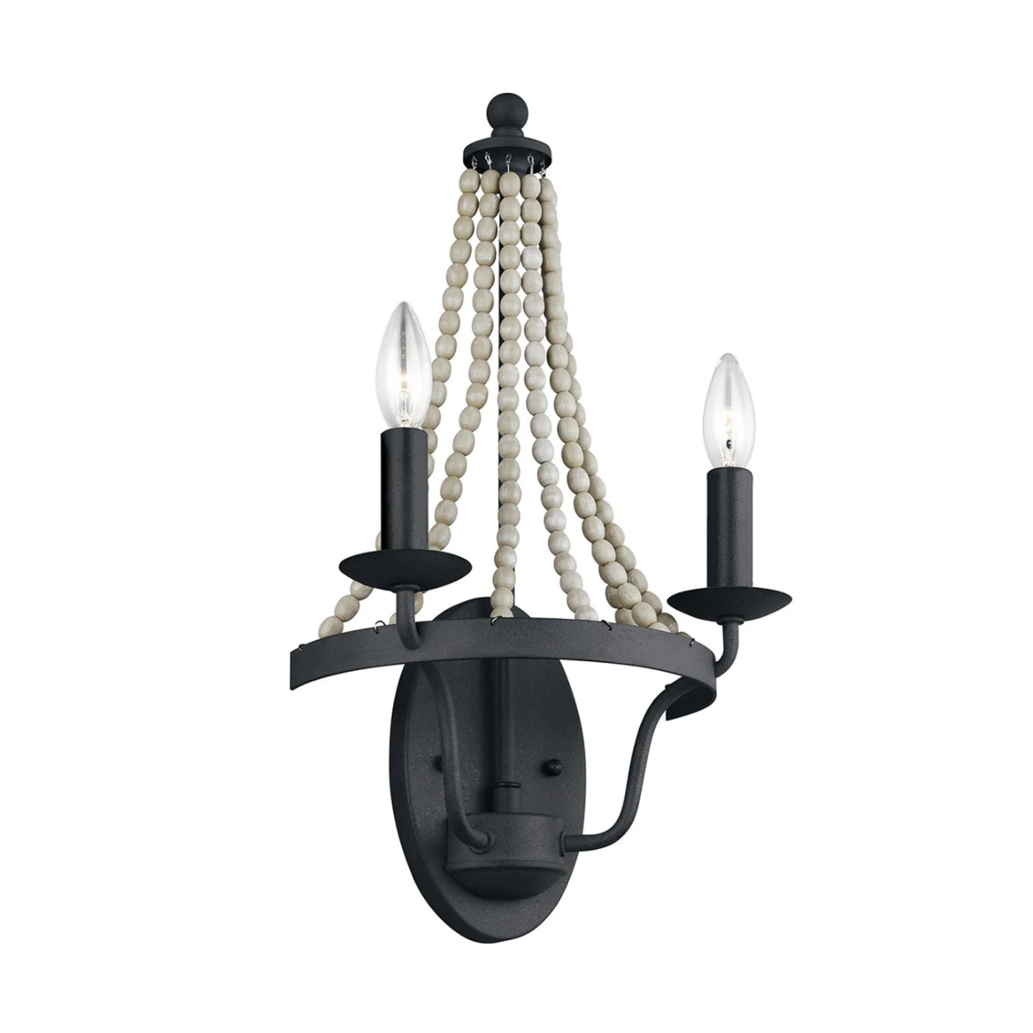 Wandleuchte Nori, Zweiflammig 3 Wandleuchte Nori, Zweiflammig