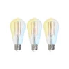 Prios LED-Filamentlampe E27 ST64 7W WLAN Klar 3er 1 Prios LED-Filamentlampe E27 ST64 7W WLAN Klar 3er -Philips Store 10018394