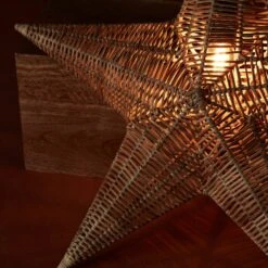 PR Home Bethel Dekostern Aus Rattan Ø 58 Cm 8 PR Home Bethel Dekostern Aus Rattan Ø 58 Cm -Philips Store 10020209 2