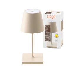 LED-Akku-Tischlampe Nuindie Mini 25cm Dünenbeige 11 LED-Akku-Tischlampe Nuindie Mini 25cm Dünenbeige -Philips Store 10020732 3