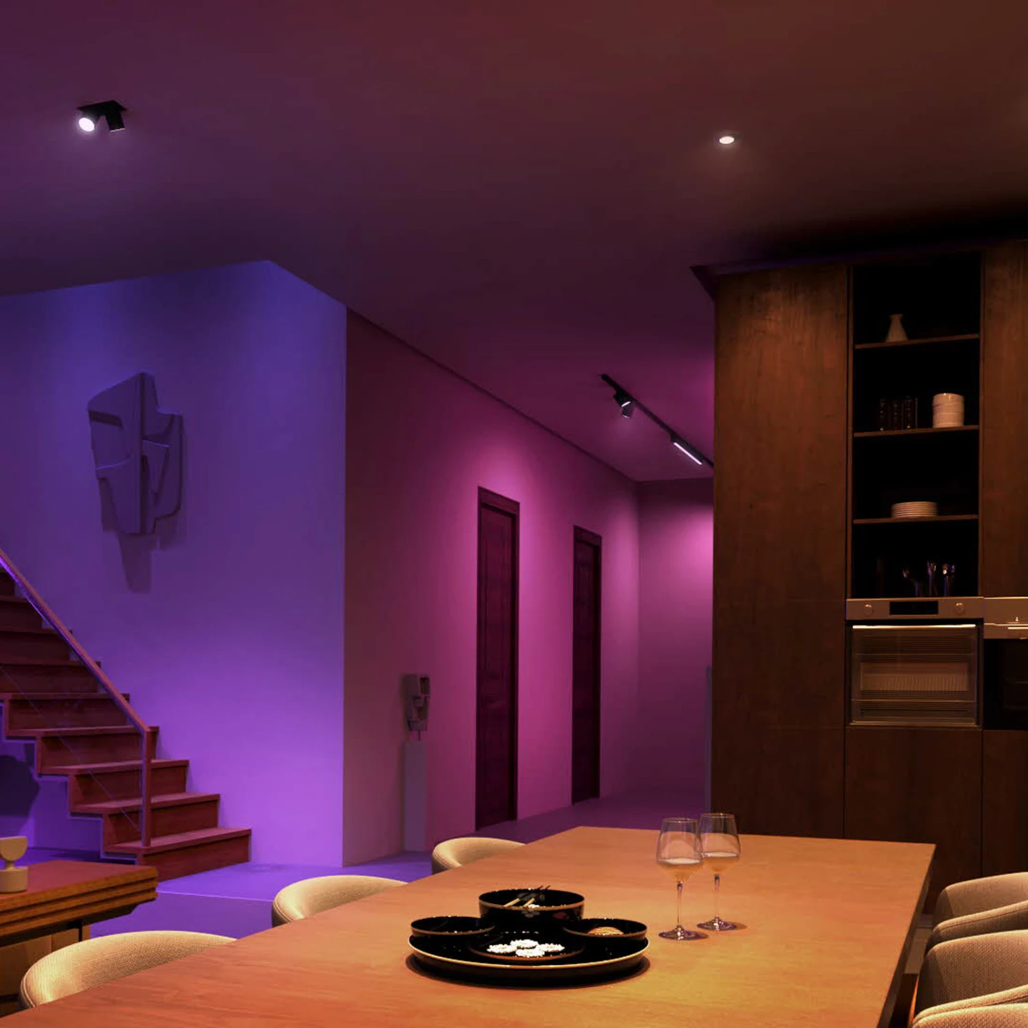 Philips Hue White & Color Ambiance 6,3W GU5,3 2er 5 Philips Hue White & Color Ambiance 6,3W GU5,3 2er – Bild 3