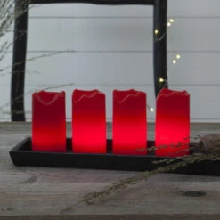 4-er Set - Candle LED-Kerzen M. Fernbedienung Rot 12 4-er Set - Candle LED-Kerzen M. Fernbedienung Rot -Philips Store 1522513 3