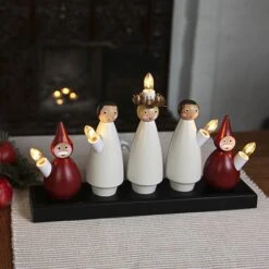 Kerzenleuchter Luciakör Mit Chormotiv, 5-flammig -Philips Store 1522584 3