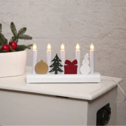 Bunter Kerzenleuchter Julia M. Weihnachtsmotiven 7 Bunter Kerzenleuchter Julia M. Weihnachtsmotiven -Philips Store 1522888 1