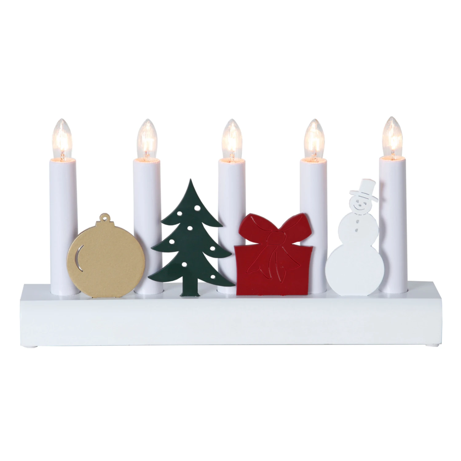 Bunter Kerzenleuchter Julia M. Weihnachtsmotiven 5 Bunter Kerzenleuchter Julia M. Weihnachtsmotiven – Bild 3