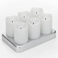 Wiederaufladbares LED-Teelicht Chargeme 6er -Philips Store 1523172 2