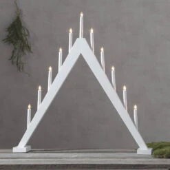 Schlicht Gestalteter Kerzenleuchter Trill 11-flg.