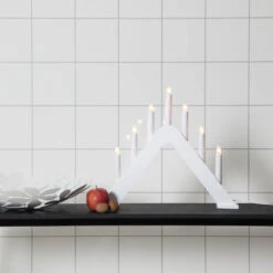 Modern Designter Kerzenleuchter Jarve Weiß -Philips Store 1523302 3