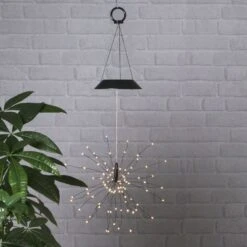 LED-Solarhängeleuchte Firework